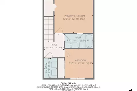 Floorplan - 7313 Maple Ct SW, Roanoke, VA 24018 photo 3 of 4