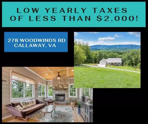 278 Woodwinds Rd, Callaway, VA 24067