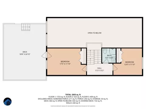 Floorplan - 549 Clydes Rd, Eagle Rock, VA 24085 photo 2 of 4