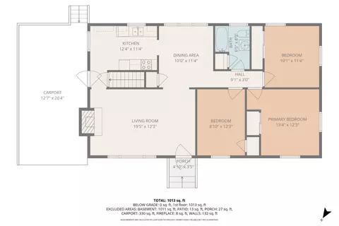 Floorplan - 525 Elden Ave, Roanoke, VA 24019 photo 1 of 6