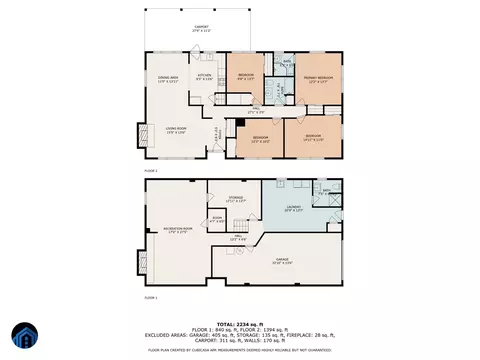 Floorplan - 1108 E Dolly Ann Dr, Covington, VA 24426 photo 2 of 3