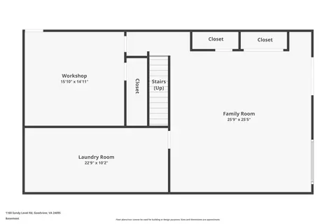 Floorplan - 1160 Sandy Level Rd, Goodview, VA 24095 photo 3 of 6