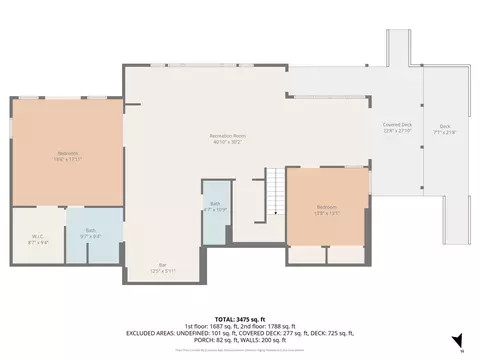 Floorplan - 1429 Longview Estates Dr, Goodview, VA 24095 photo 2 of 3