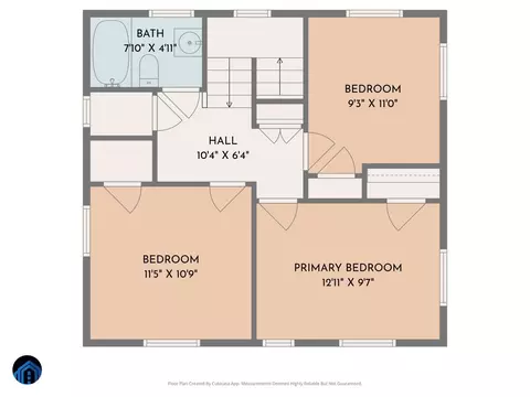 Floorplan - 204 Beech St NW, Roanoke, VA 24017 photo 2 of 4