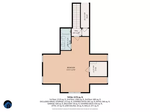 Floorplan - 65 Birdie Ln, Penhook, VA 24137 photo 3 of 8