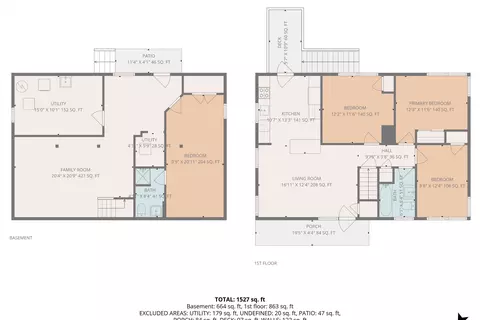 Floorplan - 1210 Howbert Ave SW, Roanoke, VA 24015 photo 1 of 3