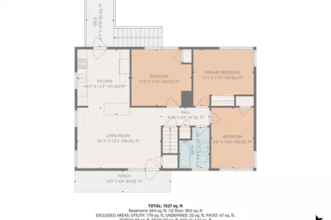 Floorplan - 1210 Howbert Ave SW, Roanoke, VA 24015 photo 3 of 3