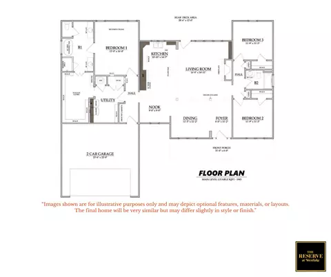 Floorplan - 508 Bermuda Dr, Hardy, VA 24101 photo 1 of 1
