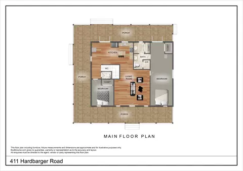 Floorplan - 411 Hardbarger Rd, Buchanan, VA 24066 photo 1 of 2