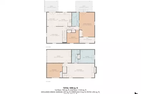 Floorplan - 1764 Hidden Forest Dr, Goodview, VA 24095 photo 3 of 3