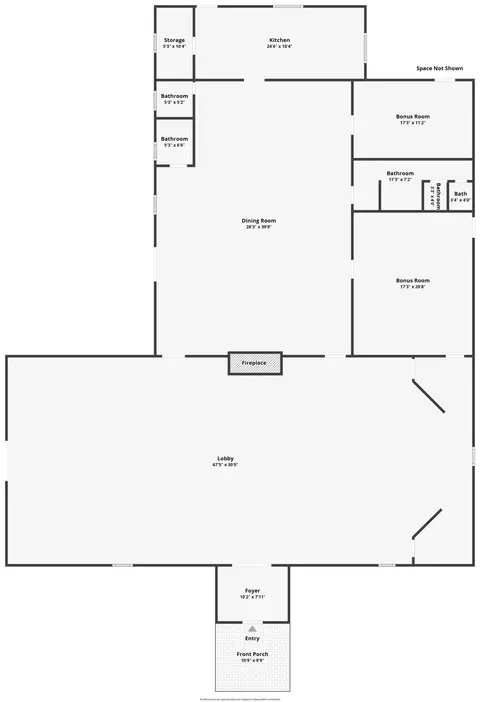 Floorplan - 2554 Sandy Level Rd, Goodview, VA 24095 photo 1 of 1