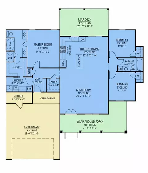 Floorplan - lot4 Quaker Church Rd, Bedford, VA 24523 photo 1 of 1