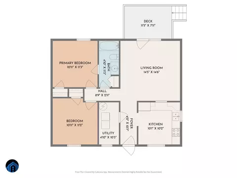 Floorplan - 1341 Gillette Ave SE, Roanoke, VA 24014 photo 1 of 1
