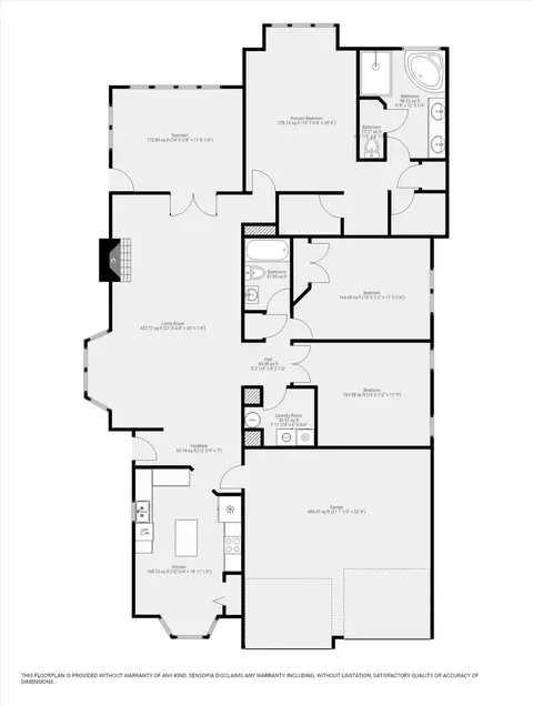 Floorplan - 3348 Somercroft Ct SW, Roanoke, VA 24014 photo 1 of 1