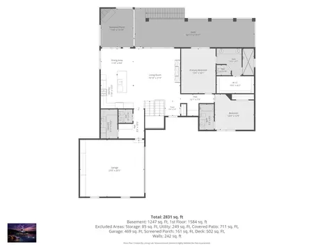 Floorplan - 104 St Christopher Ct, Moneta, VA 24121 photo 1 of 2