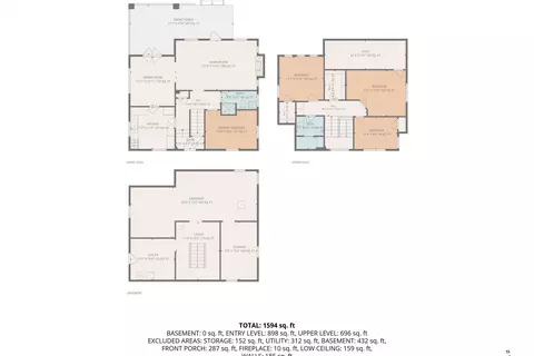Floorplan - 125 23rd St SE, Roanoke, VA 24014 photo 1 of 4