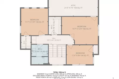 Floorplan - 125 23rd St SE, Roanoke, VA 24014 photo 3 of 4