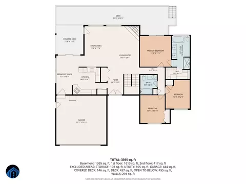 Floorplan - 2810 Waters Edge Dr, Penhook, VA 24137 photo 10 of 16