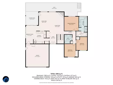 Floorplan - 2810 Waters Edge Dr, Penhook, VA 24137 photo 5 of 16