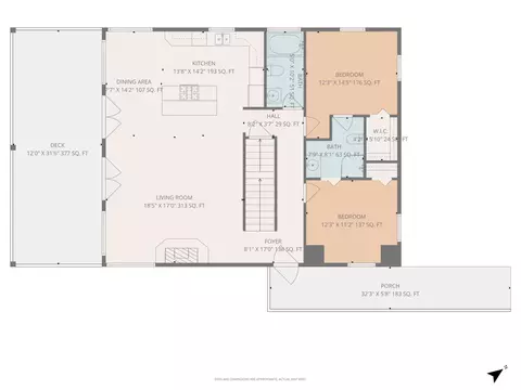 Floorplan - 337 Emerald Pt, Penhook, VA 24137 photo 1 of 3