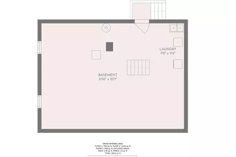 Floorplan - 2425 Edinburgh Dr NW, Roanoke, VA 24012 photo 3 of 3