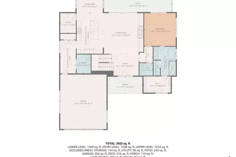 Floorplan - 197 Mountain Shore Dr, Penhook, VA 24137 photo 2 of 4