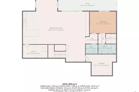 Floorplan - 197 Mountain Shore Dr, Penhook, VA 24137 photo 4 of 4