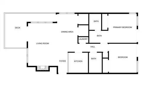 Floorplan - 6605 Smith Mountain Rd #111, Penhook, VA 24137 photo 1 of 1