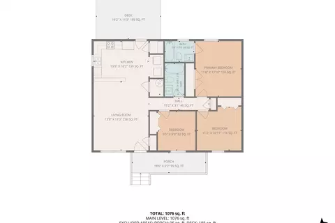 Floorplan - 1007 Murray Ave SE, Roanoke, VA 24013 photo 1 of 1