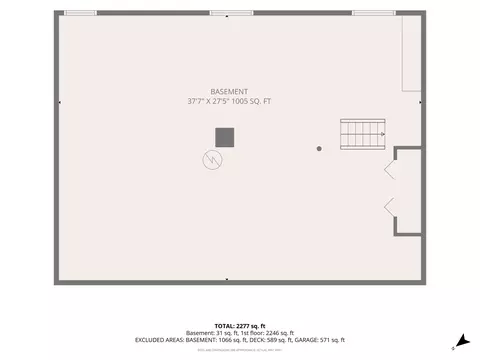 Floorplan - 5524 Highfields Rd, Roanoke, VA 24018 photo 3 of 3