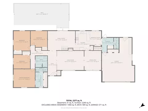 Floorplan - 5524 Highfields Rd, Roanoke, VA 24018 photo 2 of 3