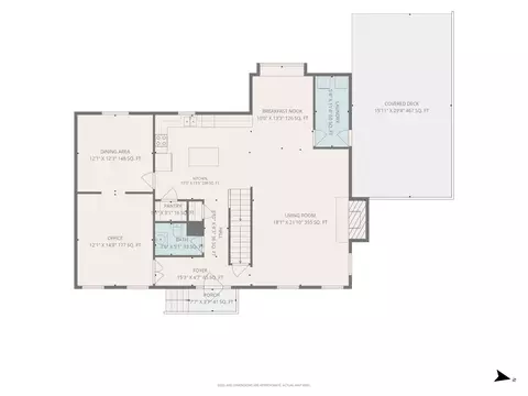 Floorplan - 5448 Highfields Rd, Roanoke, VA 24018 photo 1 of 3