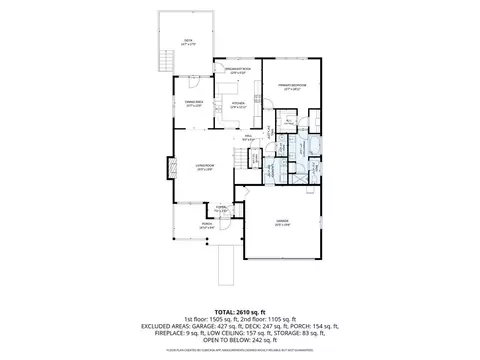 Floorplan - 830 Sumpter Pl, Roanoke, VA 24019 photo 1 of 2