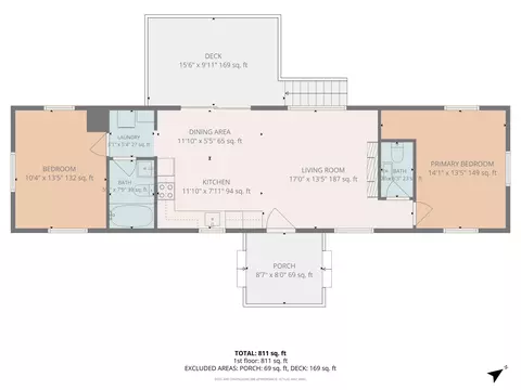 Floorplan - 106 Deerhill Rd, Goodview, VA 24095 photo 1 of 1