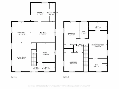 Floorplan - 272 Marshall Mill Rd, Gladys, VA 24554 photo 1 of 1