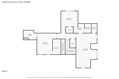 Floorplan - 1148 Val Terrace Ct, Forest, VA 24551 photo 2 of 3