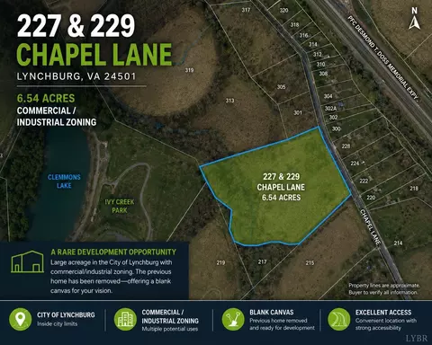 227 Chapel Ln, Lynchburg, VA 24501