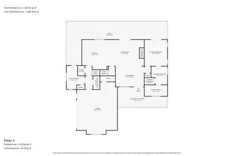 Floorplan - 1826 Austin Mill Rd, Evington, VA 24550 photo 1 of 4