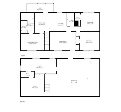 Floorplan - 198 Deer Path, Rustburg, VA 24588 photo 1 of 1