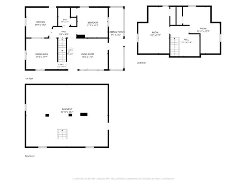 Floorplan - 17817 Leesville Rd, Evington, VA 24550 photo 1 of 4