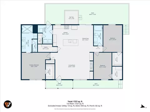 Floorplan - 502 Ridgelake Rd, Goodview, VA 24095 photo 1 of 1