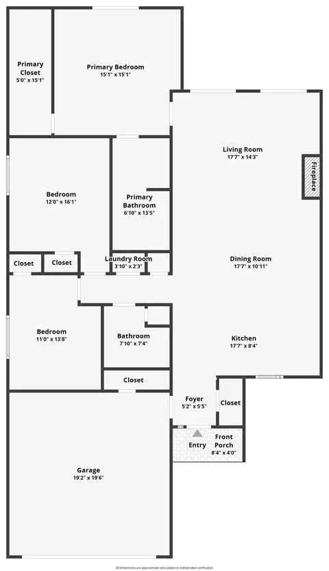 Floorplan - 1082 Grandset Dr, Forest, VA 24551 photo 1 of 1