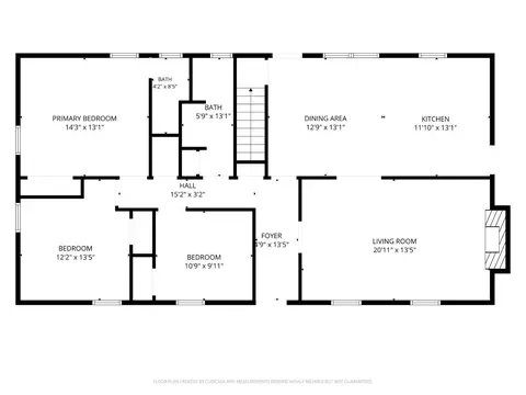 Floorplan - 677 Kenmore Rd, Amherst, VA 24521 photo 1 of 2