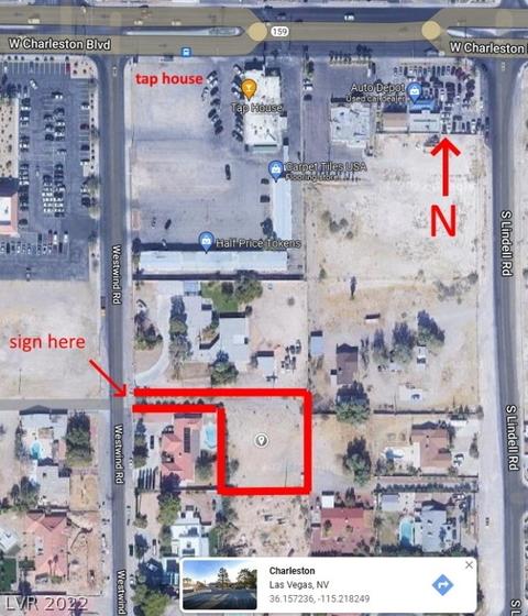 Flag Lot On Westwind So Of Charleston Lane, Las Vegas, NV 89146