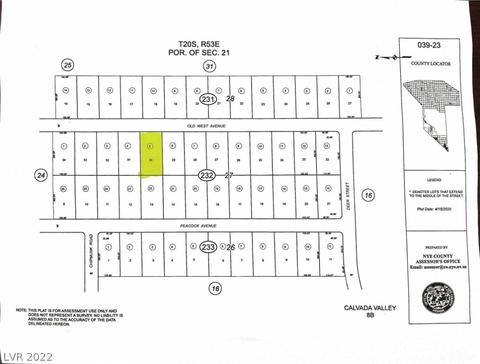 1360 S Old West Ave, Pahrump, NV 89048