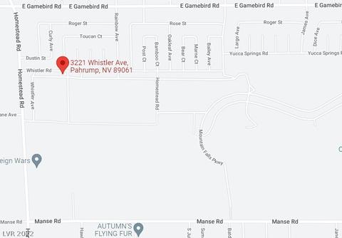3221 Whistler Ave, Pahrump, NV 89061
