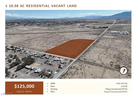 2421 W Schifrin St, Pahrump, NV 89048