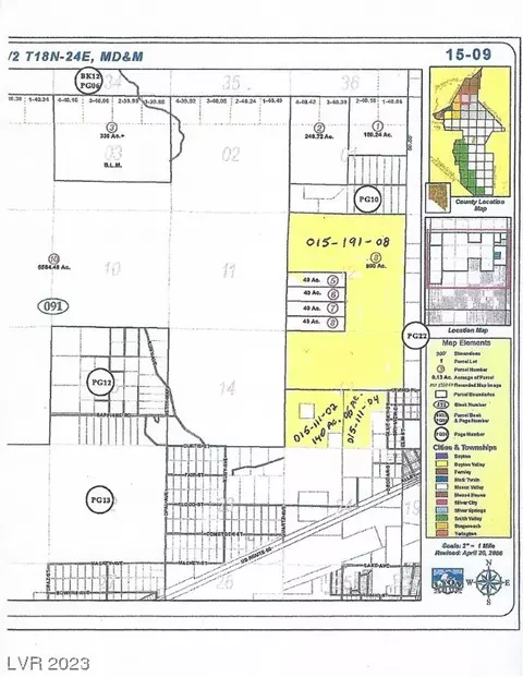 140 Acres In Silver Spgs, Other, NV 89429