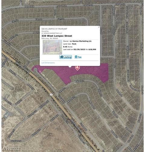 330 W Lompoc St, Pahrump, NV 89060