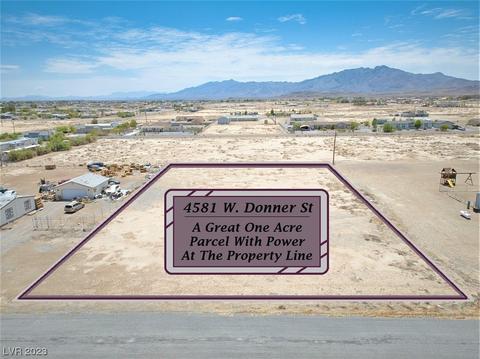 4581 W Donner St, Pahrump, NV 89048